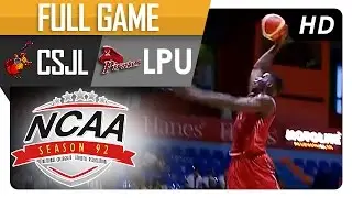 CSJL vs LPU | Full Game - 1st Quarter | NCAA 92 - August 18, 2016