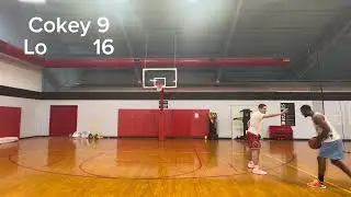 Lo VS Cokey (4 dribbles) GAME 1 😤😤