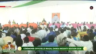 Discours du khalif de darou mouhty Serigne khalid Mbacké & Cérémonie Officielle Magal Darou 2026