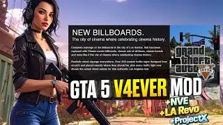 V4EVER MEGA MOD + NVE + ProjectX | Photorealistic Los Santos