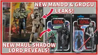Огромные новости о Black Series и TVC! Анонс Теневого Лорда Маула! Новые утечки о Мандо и Грогу и...