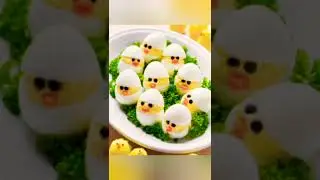 Satisfying boiled egg art for baby/decorative egg ideas🍞🍞 #shorts#egg#decoration#idea#baby#rangdhanu