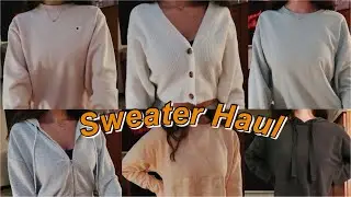 SWEATER TRY-ON HAUL | Fall 2020
