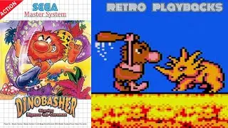 Dinobasher Starring Bignose the Caveman (Unreleased)/ Sega Master System RGB/ RetroTink 5x Pro
