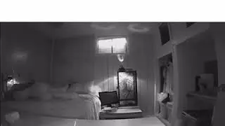 Sound on! Voices of spirits caught on our security camera! (CRAZY)