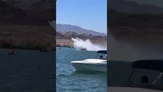 Major boat crash at Freon One racing event #breakingnews #boating