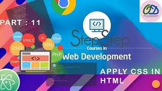How to Apply CSS To HTML (Super Simple Website Using HTML- Part 5 ) Optivin Developers Tutorials