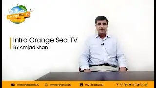 How To Make Professional INTRO for Youtube Channel Amjad Khan l Orange Sea TV
