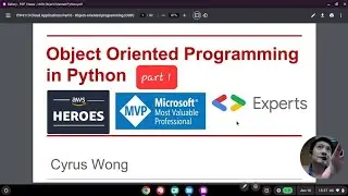 廣東話 Object Oriented Programming in Python Part 1 (2024)