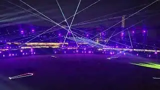 Light Show at Wankhede Stadium, India vs USA T20 World Cup