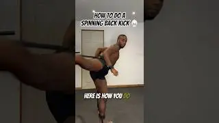 HOW TO DO A SPINNING BACK KICK