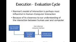 Understanding Interaction, Models of Interaction, Execution&ndash;Evaluation Cycle, Interaction Framework