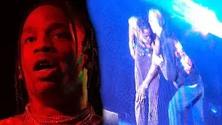 Travis Scott Reacts To Fall & Knee Injury During Performance At Rolling Loud NYC VIDEO
