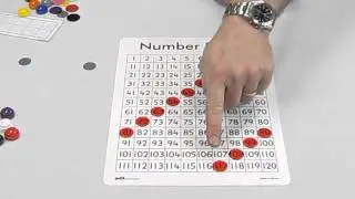 Using Transparent Counters with a Number Board (120)