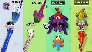 Epic Snake Clash Battles 🐍vs Eat to Evolve | Ultimate Boss Fight & Evolution Challenge 💥