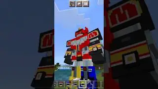 Go Go Power Rangers #short #minecraft