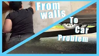 DragonSnips Vlog 2- Car Problem, and working on the wall