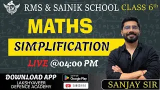 Simplification | Class 6 Maths | Full Concept + Tricks | Sainik School AISSEE 2026