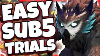Dauntless Shrike trials - EASIEST sub 5 build and guide