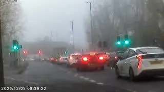 A foggy morning in Wolverhampton 