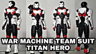 WAR MACHINE TEAM SUIT / TRAJE CU&Aacute;NTICO / ENDGAME / CUSTOM TITAN HERO