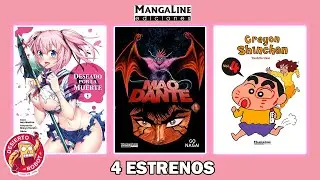 Mao Dante, Crayon Shinchan y m&aacute;s: Estrenos Mangaline en Desierto Robot