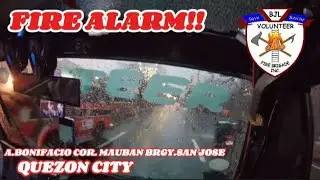 Pumper Prince / Tanker Prince responded 10-70 @ A.Bonifacio ave.Q. C. Rubbish Fire. 1/10/26 @ 5:40pm