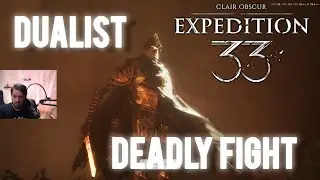 Obscur Expedition 33 Boss Fight &ndash; Dualist Gameplay & Tips | Gameplay mmo RPG.