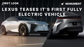 Lexus Teases It's First Electric Vehicle /The RZ And It Comes With A Steering Yoke