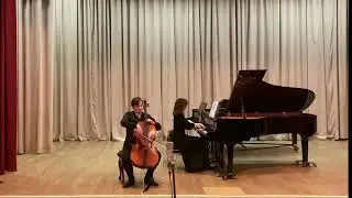 Fr&eacute;d&eacute;ric Chopin: &Eacute;tude, Op. 25, No. 7 in C-Sharp Minor. Arthur Isanov - cello, Yulia Paykert - piano