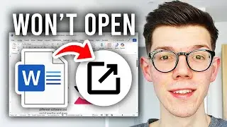 How To Fix Microsoft Word File Not Opening - Step By Step