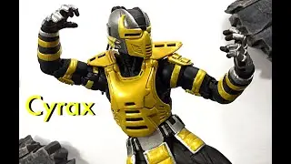Storm Collectibles 1/12 Action Series Mortal Kombat CYRAX Action Figure Review