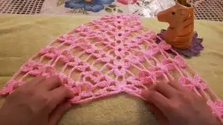 MUESTRA PARA TEJER CHAL ANITA A CROCHET