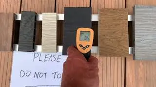 AB Commercial Decking - Decking Temperature Test