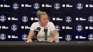 Houston Dash HC Fabrice Gautrat & DF Avery Patterson Post Match Thoughts v Ramada's. 7/8/25