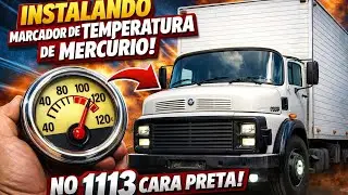 Instalei um Marcador de Temperatura no 1113 Cara Preta | Evite Quebrar o Motor!