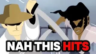 SAMURAI JACK VS AFRO SAMURAI MADE ME FERAL BRO 😭🙏
