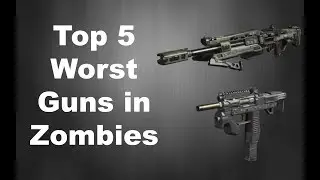 Top 5 Worst Guns To Use In Call of Duty: Black Ops 3 Zombies