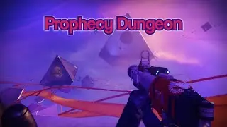 Solo Flawless Prophecy Dungeon Completion Destiny 2 (Free To Play Hunter Build)