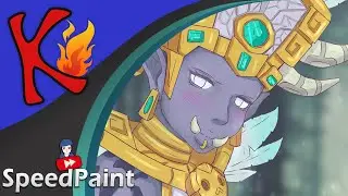 princesa Talanji &  Zekhan - Fanart (SpeedPaint)
