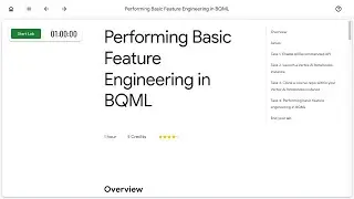 Performing Basic Feature Engineering in BQML