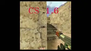 CS then and now #gaming #csgo #cs