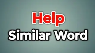 Help Similar Word || Synonyms of Help | Words Tube