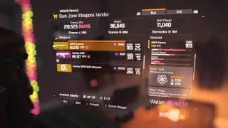 The Division High End Dark Zone Weapon Vendor May 6,2016
