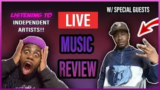 🔴LIVE MUSIC REVIEW  | NO LAUGHING CHALLENGE W @youngimage901  🔥