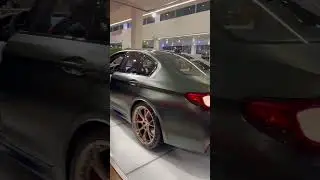 Звук выхлопа BMW M5 CS 2022