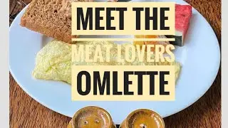 Meet the Meat lovers Omelette | Cold coffee - italian Mocha | Kochi | Kashi art Cafe
