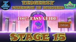 Vergeway Strength in Numbers Stage 15 | Lords Mobile Vergeway Stage 15 100% Easy Guide Lords Mobile