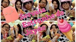 Sorvetes estranhos do Japão🍦🍧