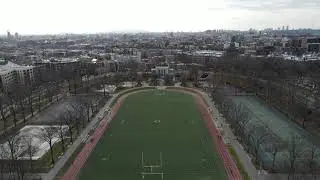 Drone Shots Oval Park
